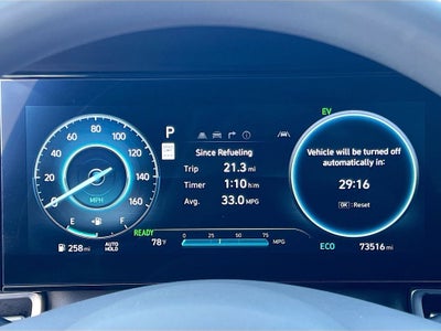 2024 Hyundai ELANTRA HYBRID Blue