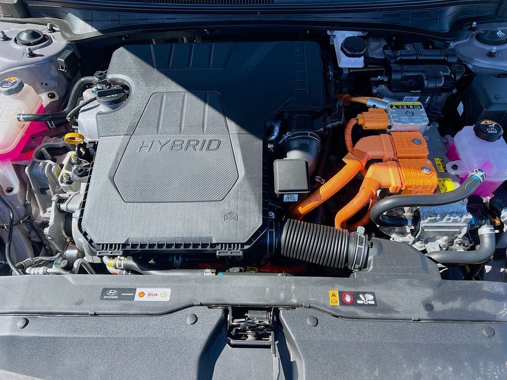 2024 Hyundai ELANTRA HYBRID Blue