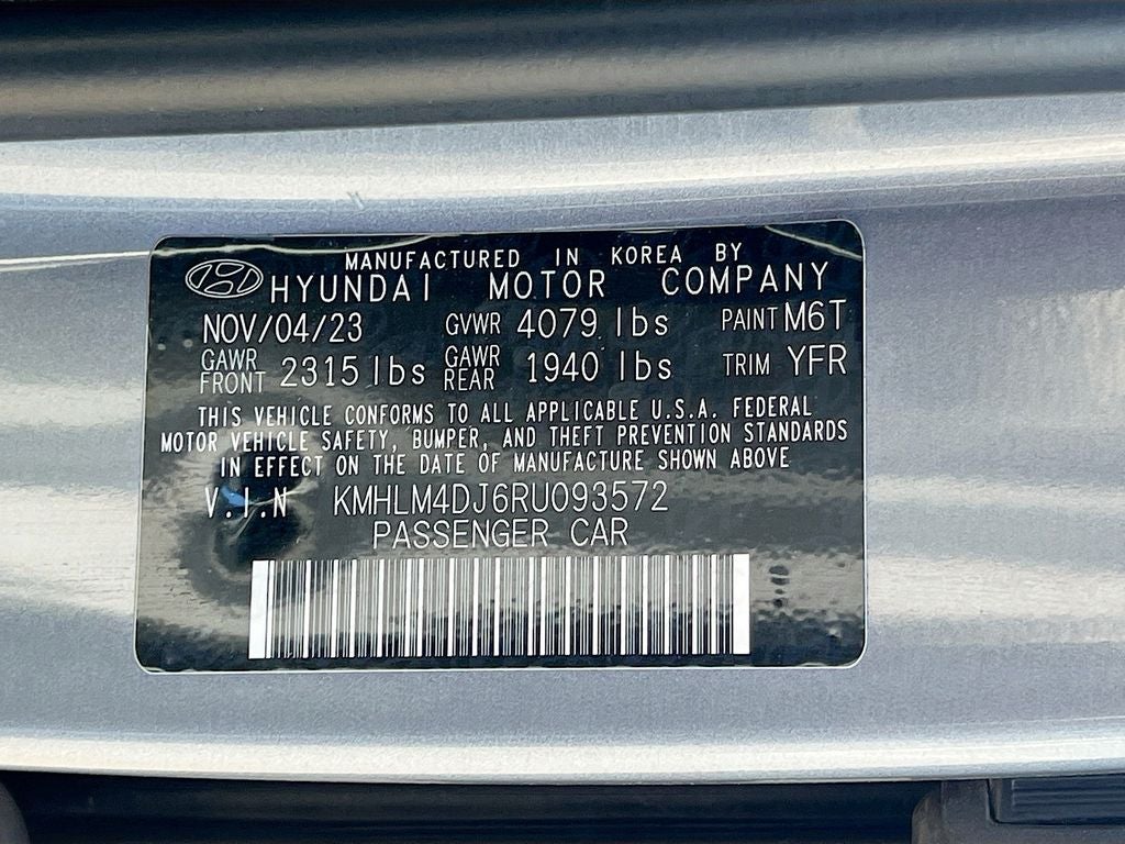 2024 Hyundai ELANTRA HYBRID Blue