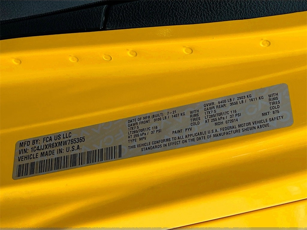 2021 Jeep Wrangler Unlimited Rubicon 4xe