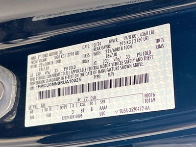 2025 Ford Escape ST-Line