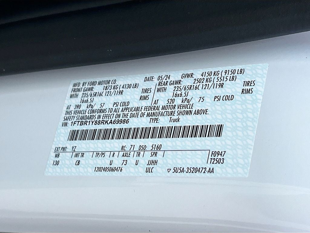 2024 Ford Transit-250 Base