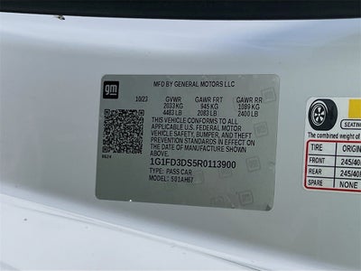 2024 Chevrolet Camaro 3LT