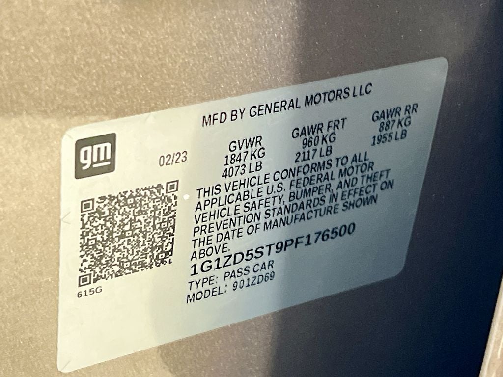 2023 Chevrolet Malibu LT 1LT