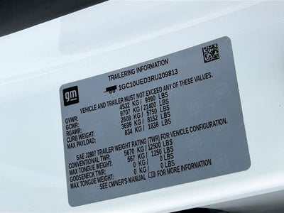 2024 Chevrolet Silverado EV Work Truck