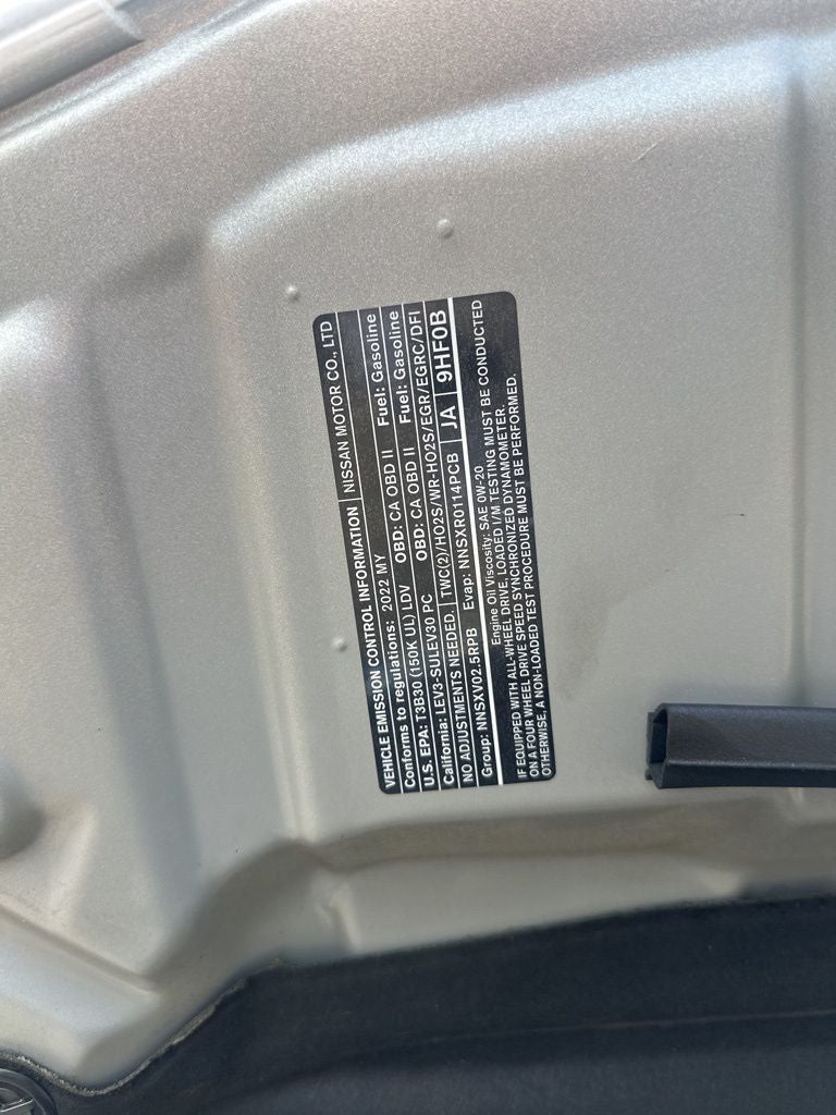 2022 Nissan Altima 2.5 S