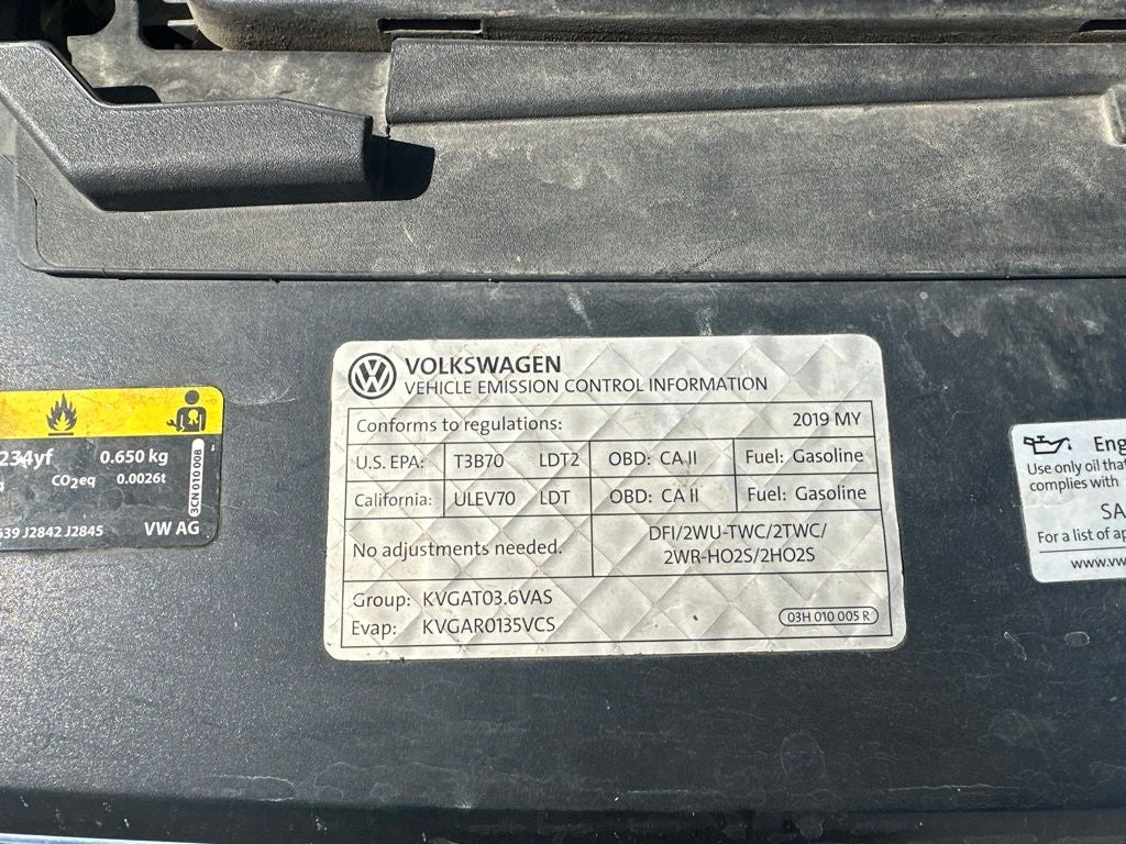 2019 Volkswagen Atlas 3.6L V6 SE w/Technology