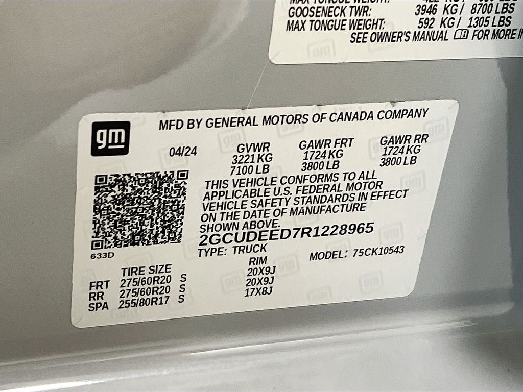 2024 Chevrolet Silverado 1500 RST