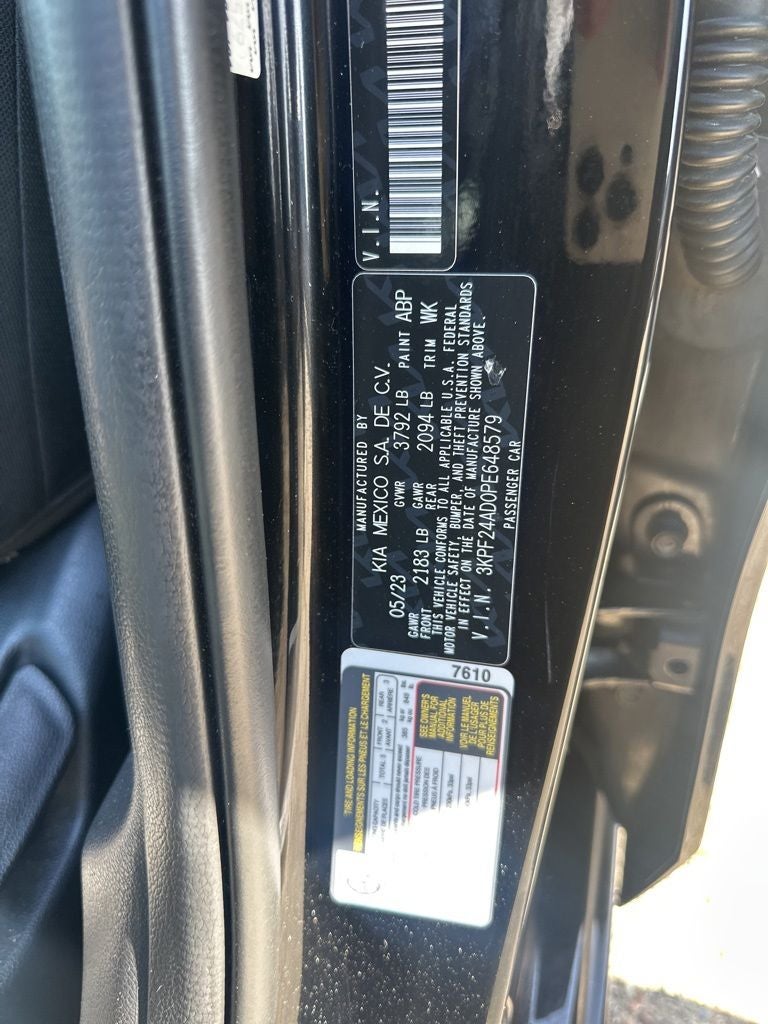 2023 Kia Forte LXS