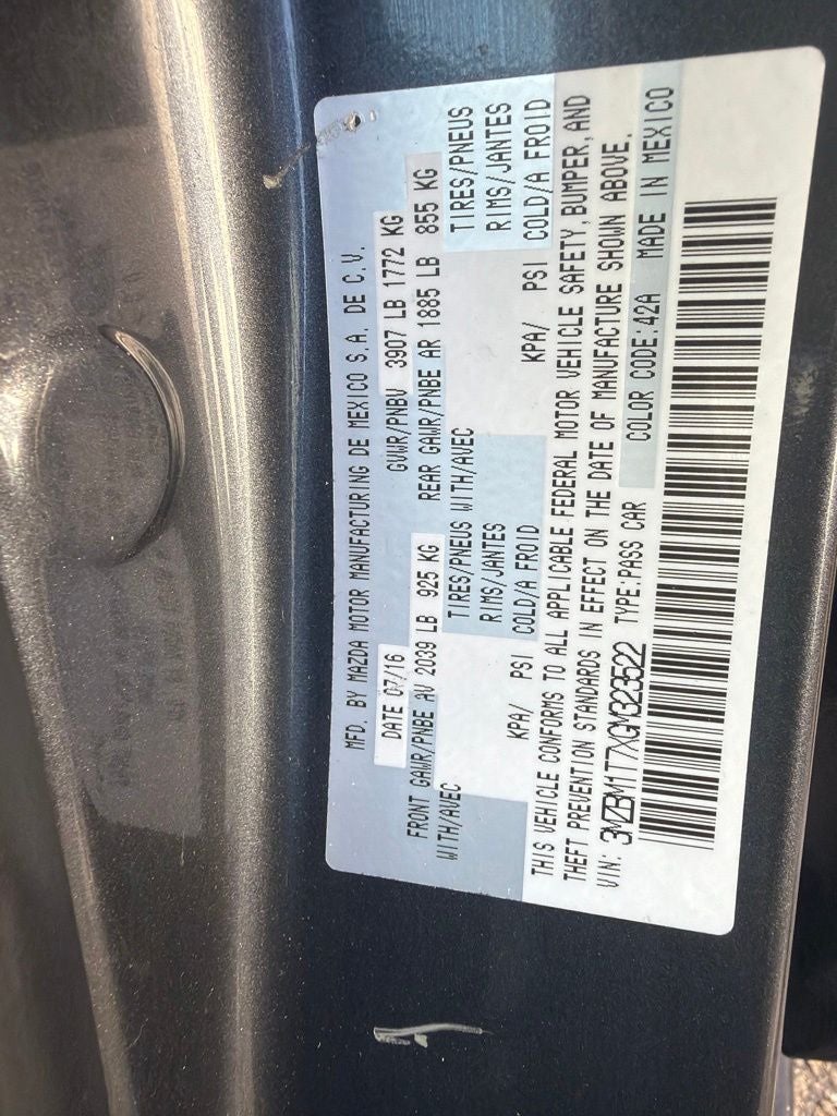 2016 Mazda Mazda3 i Sport