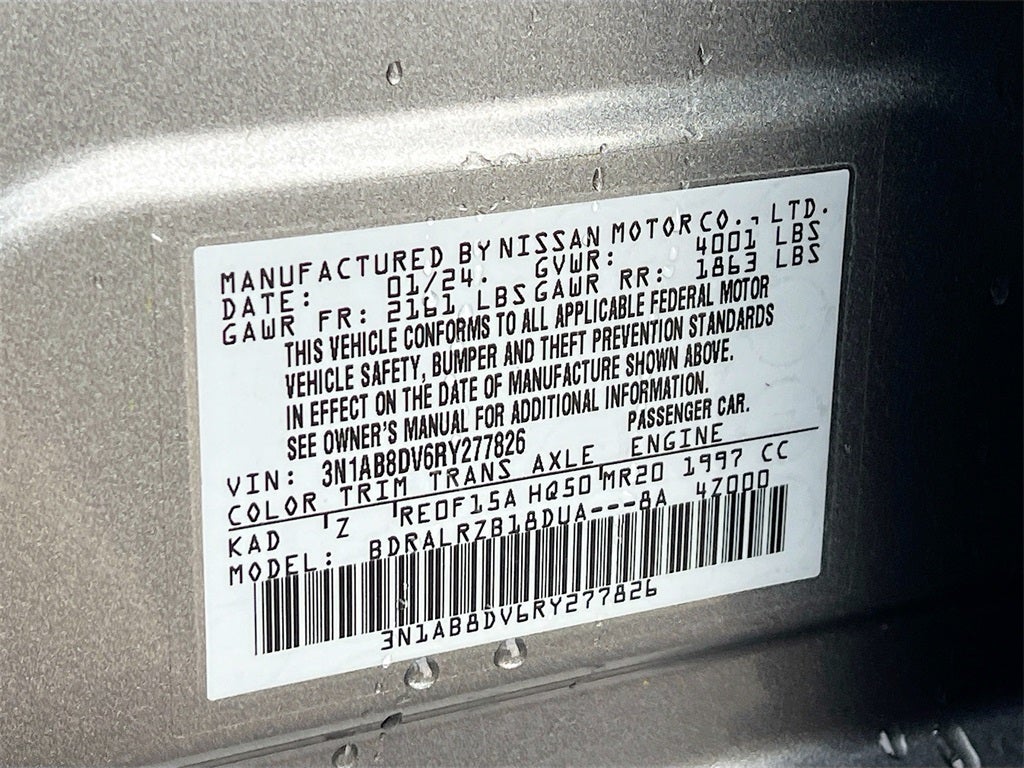 2024 Nissan Sentra SR