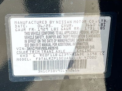 2025 Nissan Kicks Play S