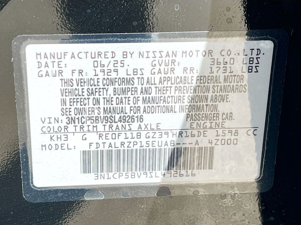 2025 Nissan Kicks Play S