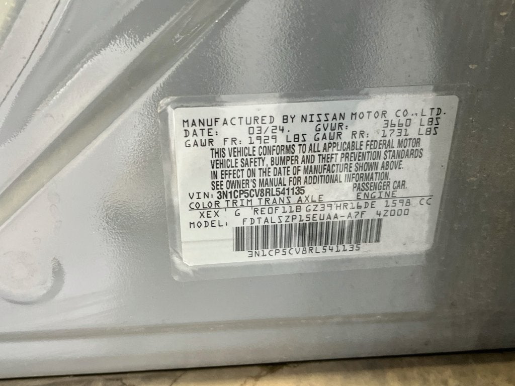2024 Nissan Kicks SV