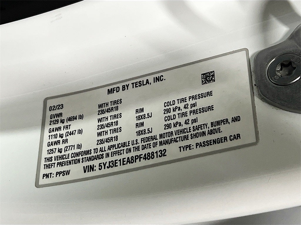 2023 Tesla Model 3 Base