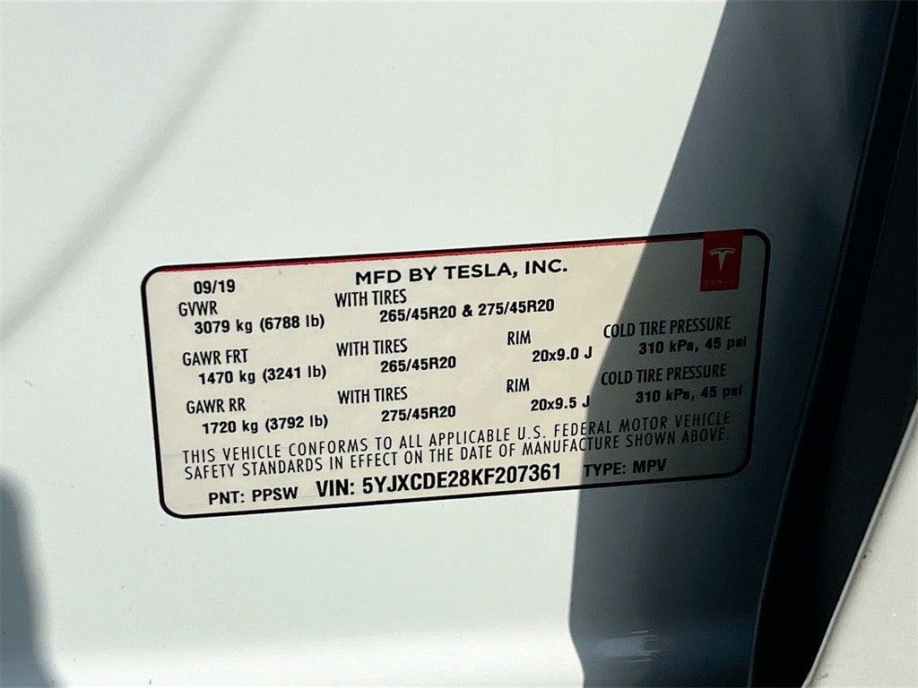 2019 Tesla Model X Long Range