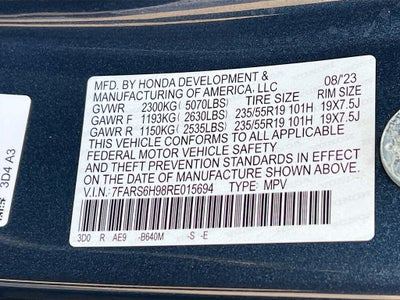 2024 Honda CR-V Hybrid Sport Touring