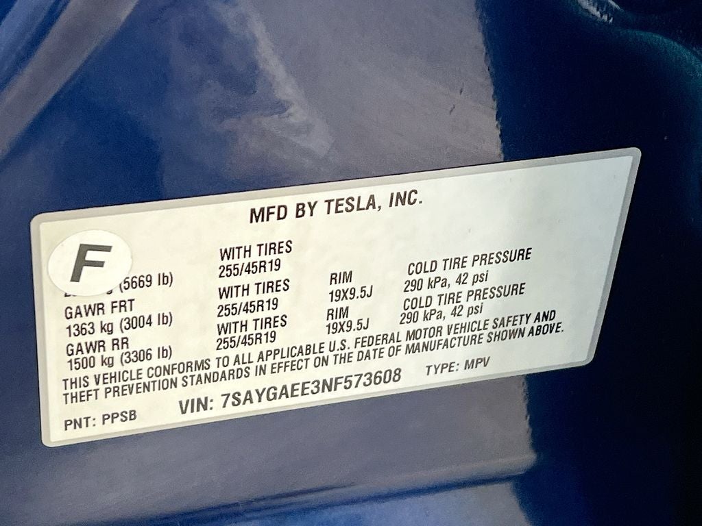 2022 Tesla Model Y Long Range