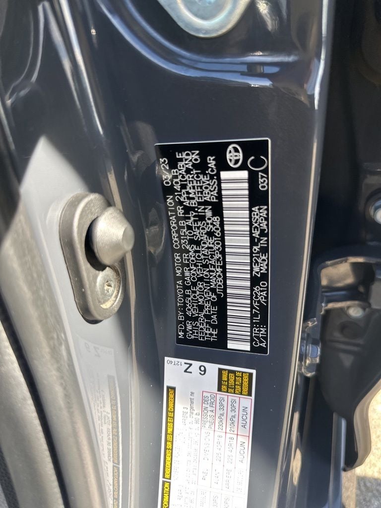 2023 Toyota Corolla Hybrid SE