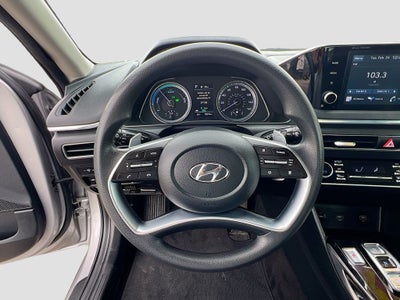 2020 Hyundai SONATA HYBRID Blue