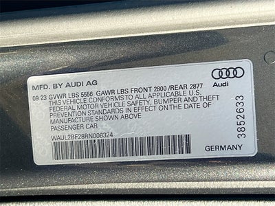 2024 Audi A6 3.0T Premium Plus quattro