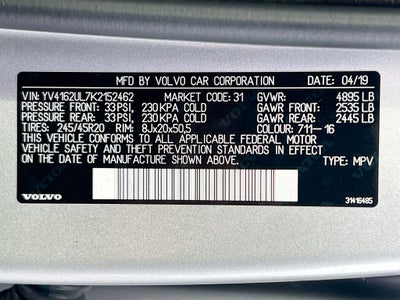 2019 Volvo XC40 T5 Inscription