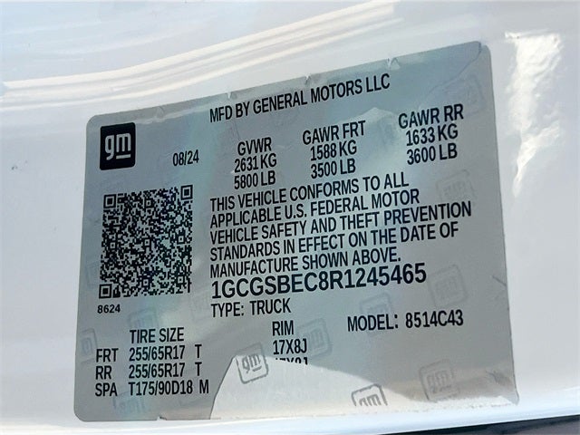 2024 Chevrolet Colorado Work Truck