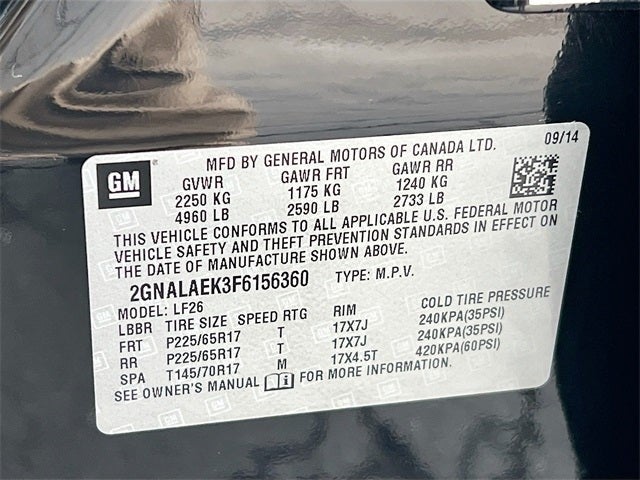 2015 Chevrolet Equinox LS