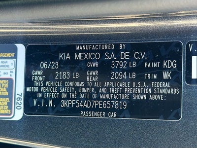 2023 Kia Forte GT-Line