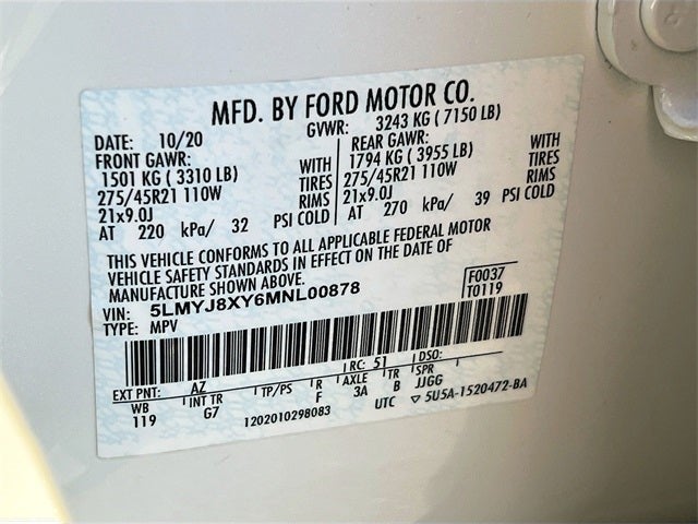 2021 Lincoln Aviator Grand Touring