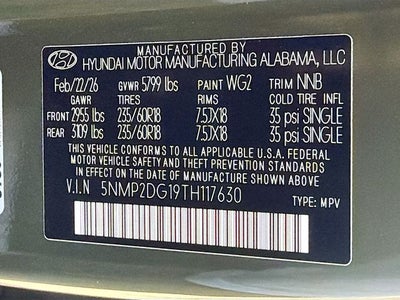 2026 Hyundai SANTA FE HYBRID SEL