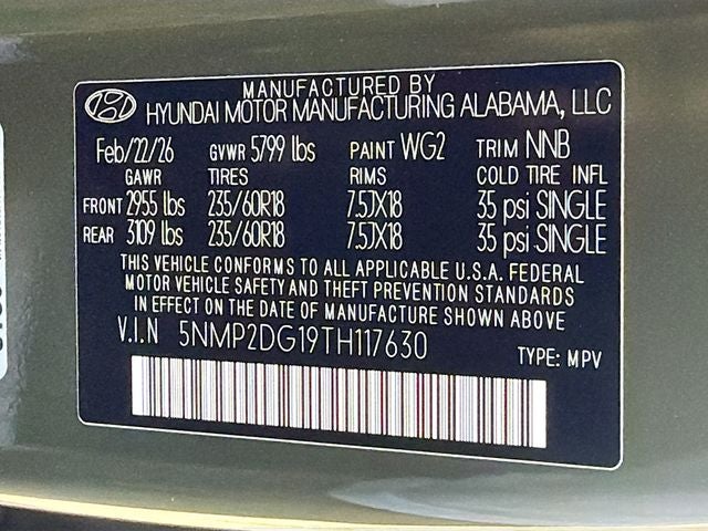 2026 Hyundai SANTA FE HYBRID SEL