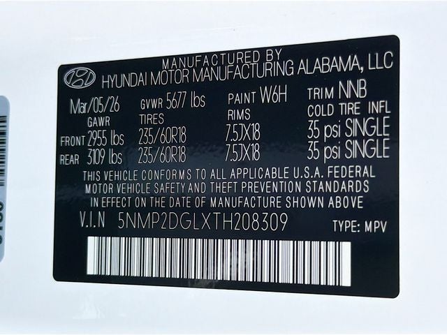 2026 Hyundai SANTA FE SEL