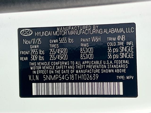 2026 Hyundai SANTA FE HYBRID Calligraphy