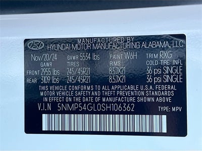 2025 Hyundai SANTA FE Calligraphy