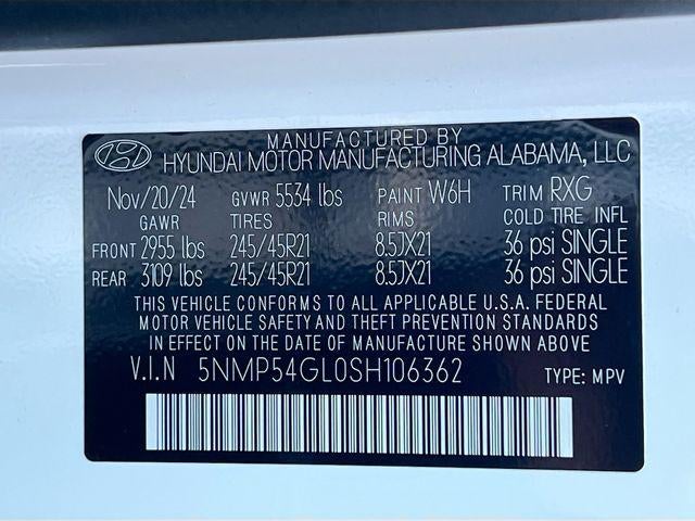2025 Hyundai SANTA FE Calligraphy