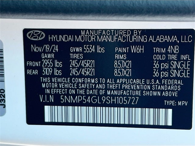 2025 Hyundai SANTA FE Calligraphy