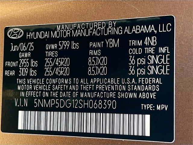 2025 Hyundai SANTA FE HYBRID Calligraphy