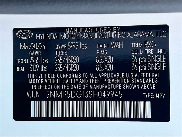 2025 Hyundai SANTA FE HYBRID Calligraphy