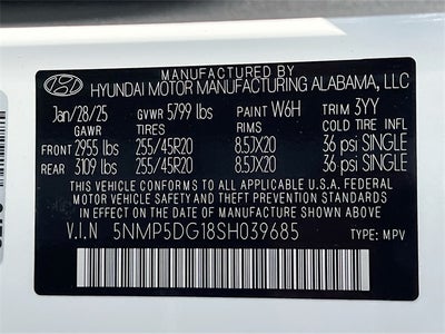 2025 Hyundai SANTA FE HYBRID Calligraphy