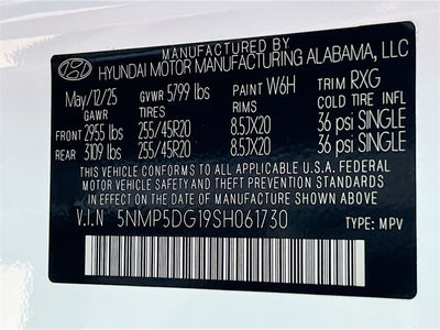 2025 Hyundai SANTA FE HYBRID Calligraphy