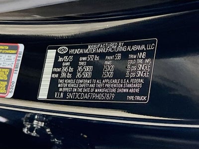 2023 Hyundai SANTA CRUZ NIGHT