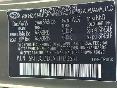 2026 Hyundai SANTA CRUZ SEL