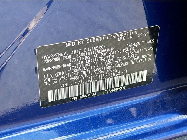 2024 Subaru Crosstrek Premium