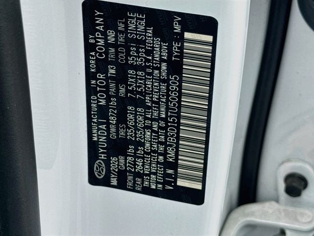 2026 Hyundai TUCSON HYBRID SEL