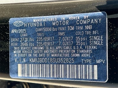 2025 Hyundai TUCSON HYBRID Blue