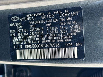 2026 Hyundai TUCSON HYBRID SEL