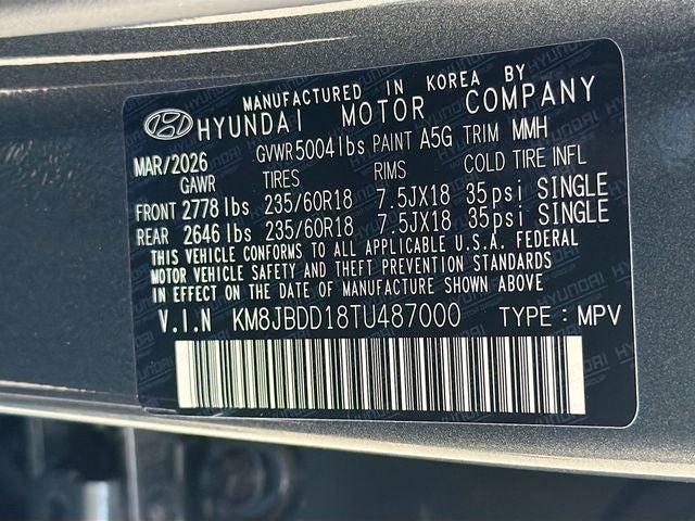 2026 Hyundai TUCSON HYBRID SEL