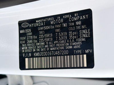2026 Hyundai TUCSON HYBRID Limited
