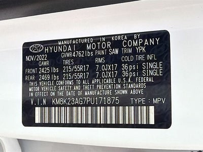 2023 Hyundai KONA ELECTRIC SE